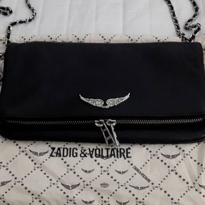 Zadig & Voltaire Rock clutch bag